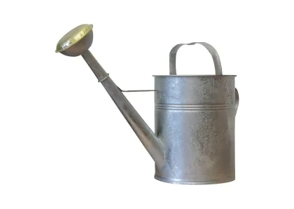Gießkanne aus verzinktem Blech, 10 Liter