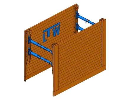 Verbaubox VB 60 3,5 x 2,4 m, Stahl, Grundbox