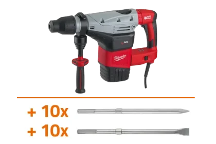 Milwaukee Kombihammer K 750 S Komplett-Set