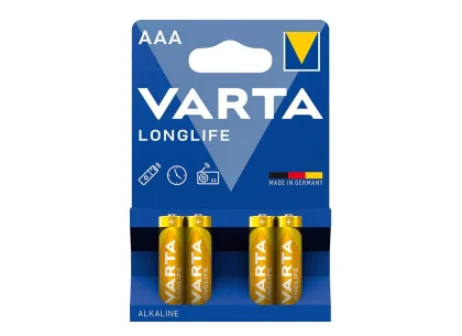 VARTA Batterie LONGLIFE Micro AAA 4er Blister