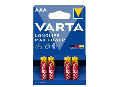 VARTA Batterie LONGLIFE Max Power Micro AAA 4er Blister