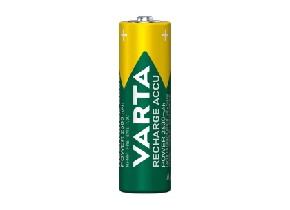 VARTA Akku Power Mignon AA, 2600 mAh, 2er Blister