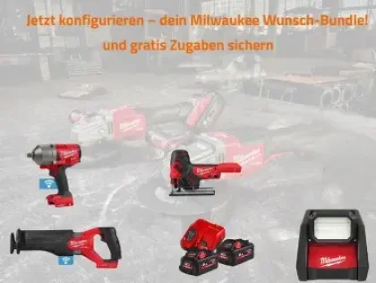 Milwaukee Aktionsset 2x M18 + 2x 5 Ah 18V
