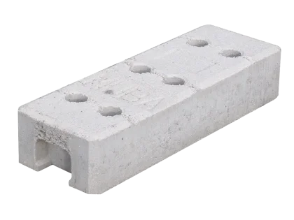 müba Bauzaunfuss aus Beton