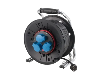 TOP-LINE Kabeltrommel mit Anti-Twist-System, 3G2,5 25m