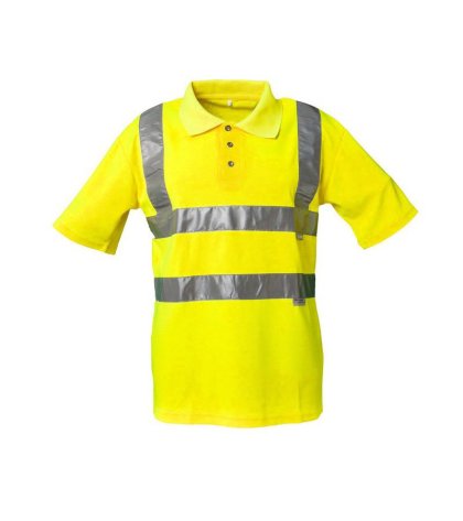 Planam Warnschutz Polo-Shirt uni