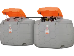 CEMO Dieseltankanlage CUBE 15.000 l Outdoor Premium