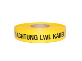Trassenwarnband ACHTUNG LWL KABEL