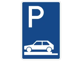VZ 315-80 Parken auf Gehwegen