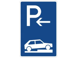 VZ 315-76 Parken auf Gehwegen Anfang