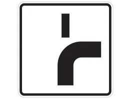 VZ 1002-22 Verlauf einer Vorfahrtstraße
