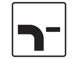 VZ 1002-13 Verlauf einer Vorfahrtstraße