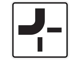 VZ 1002-11 Verlauf einer Vorfahrtstraße