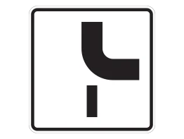 VZ 1002-24 Verlauf einer Vorfahrtstraße