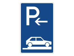 VZ 315-86 Parken auf Gehwegen Anfang