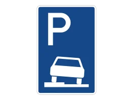 VZ 315-50 Parken auf Gehwegen