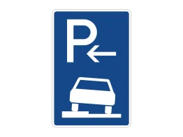 VZ 315-51 Parken auf Gehwegen Anfang