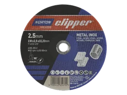 Norton Clipper Metall-Inox Trennscheibe 230 mm