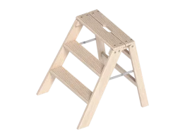 Layher Holzstufentritt - 3 Stufen