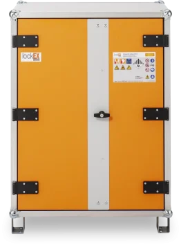 CEMO Akku-Lagerschrank 8/10 m.F.
