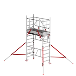 Altrex Fahrgerüst Mi Tower Plus, Safe-Quick, Holzplattform, 4,2m
