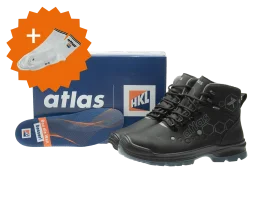 Atlas Sicherheitsstiefel „Bau die Welt besser"-Edition