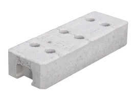müba Bauzaunfuss aus Beton