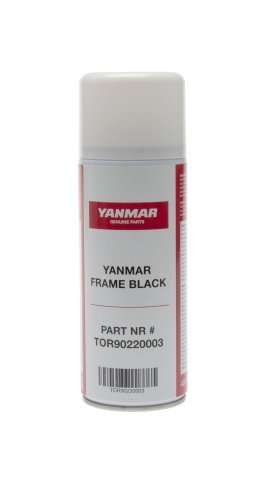 Yanmar Sprühdose - Farbe: Schwarz 400 ml