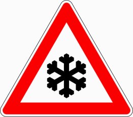 VZ 101-51 Schnee- oder Eisglätte