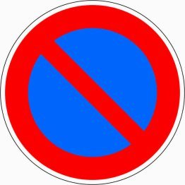 Verkehrszeichen VZ 286 Eingeschränktes Haltverbot