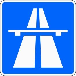 VZ 330.1 Autobahn