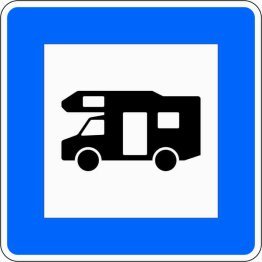 VZ 365-67 Wohnmobilplatz