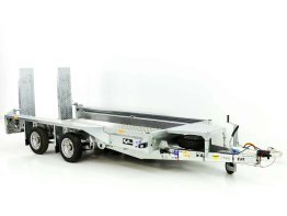 Iflor Williams Baumaschinen-Anhänger GX - Zulässiges Gesamtgewicht: 3,5 t, Ladefläche: 366 x 157 cm, Rampen: 2 Stk. schmal