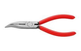 KNIPEX Flachrundzange (Radiozange) Nr. 25 21 160, gebogen, 160mm