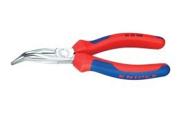 KNIPEX Flachrundzange (Radiozange) Nr. 25 25 160, gebogen, 160mm