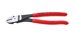 KNIPEX Kraft-Seitenschneider Nr. 74 21 200, abgewinkelt, 200 mm