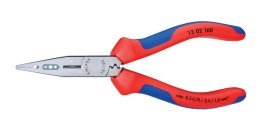 KNIPEX Verdrahtungszange Nr. 13 02 160, Mehrkomponenten-Griff, 160mm
