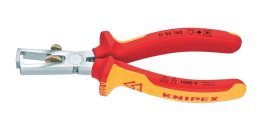 KNIPEX VDE-Abisolierzange Nr. 11 06 160, Mehrkomponenten-Griff, 160mm