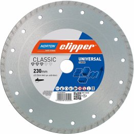 Norton Clipper Diamantscheibe CLASSIC UNIVERSAL TURBO