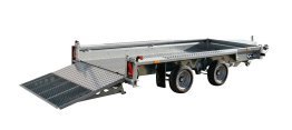 Ifor Williams Baumaschinen-Anhänger GX - Zulässiges Gesamtgewicht: 3,5 t, Ladefläche: 366 x 157 cm, Rampen: 1 Stk. breit