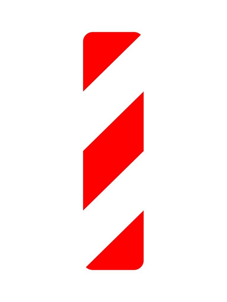 VZ 60510 Schraffenbake, Aufstellung rechts online kaufen HKL