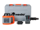 Aktion Nedo ECO 600 H Rotationslaser mit 3x BMI Bandmaß, Kunststoff, glasfaserverstärkt, 50 m
