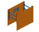 Verbaubox VB 60 3,5 x 2,4 m, Stahl, Grundbox