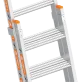 Layher Stufenschiebeleiter TOPIC 1032 | 2x8 Stufen