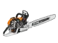 STIHL Kettensäge MS 500i W 63 cm