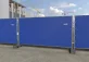 HERAS Bauzaunplane, blau, 3,75 x 1,75 m