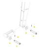 Yanmar Bolzen Buchsen Kit - Löffel