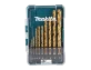 Makita Metallbohrer-Set 10-tlg HSS-TiN, D-72849