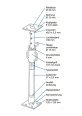 Schalungsstütze Klasse A, lackiert