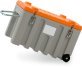 CEMO CEMbox Trolley 150l, grau / orange